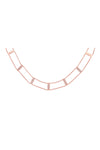 Pave Double Stack Ladder Choker
