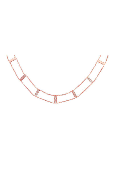 Pave Double Stack Ladder Choker