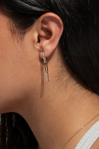 Chain Link Drop Earrings