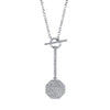 Pave Octagon Necklace